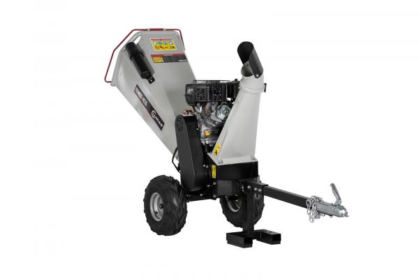 Lumag petrol shredder with duplex blade drum and electric start RAMBO-HC15